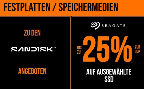 NBB: Speicherprodukte ab 4,99 Euro