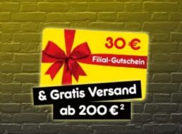 Netto: Gratis-Versand und 30 Euro Gutschein ab 200 Euro Warenwert