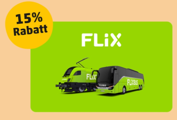 Penny: Flixbus- und Zalando-Guthabenkarten mit 15 Prozent Rabatt