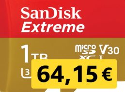 Sandisk: Terabyte-Speicherkarte jetzt für 64,15 Euro frei Haus