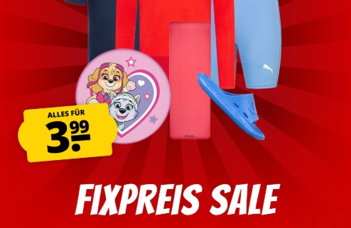 Sportspar: Fixpreis-Sale für je 3,99 Euro