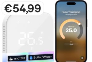 Meross: Smartes Design-Thermostat für Fußbodenheizung für 54,99 Euro