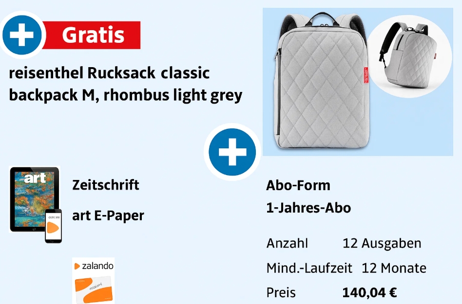 Art: ePaper-Jahresabo für 135,04 Euro mit Prämien über 175 Euro