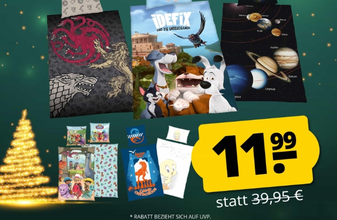 Game of Thrones: Bettwäsche-Set zum Bestpreis von 11,99 Euro