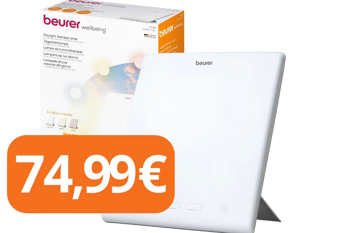 Amazon: Bestseller-Tageslichtlampe für 74,99 Euro frei Haus