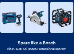Bosch: 10 Prozent Extra-Rabatt bei Ebay