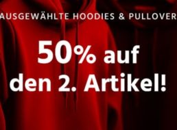 Denimfy: 50 Prozent Rabatt auf den zweiten Hoodie / Pullover