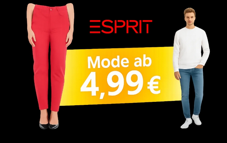 Esprit: Hosen und Pullis ab 4,99 Euro bei Outlet46