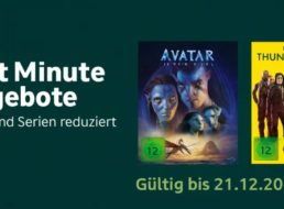 Amazon: Film-Geschenkideen bis zum 21. Dezember mit Rabatt
