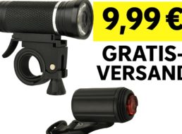 Ebay: Fahrrad-Beleuchtungs-Set für 9,99 Euro frei Haus