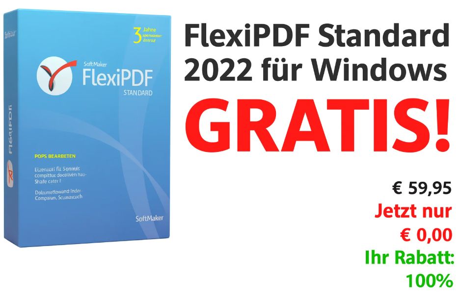 Gratis: Vollversion von FlexiPDF Standard