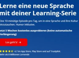 Gratis: Gymglish-Sprachkurse 5 Wochen zum Nulltarif