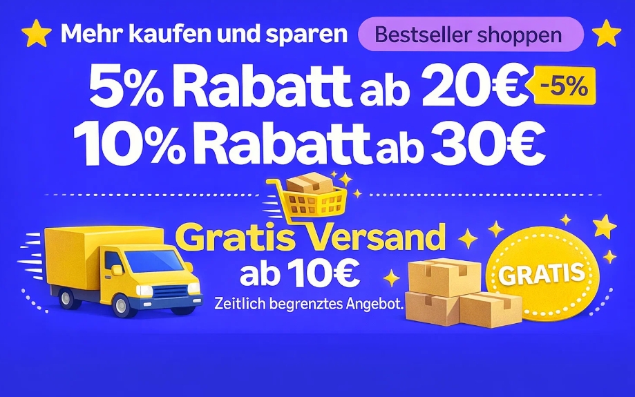 Amazon Haul: Gratis-Versand bereits ab 10 Euro Warenwert