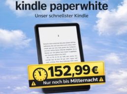 Amazon: Kindle-Modelle nur noch bis Mitternacht mit Rabatt