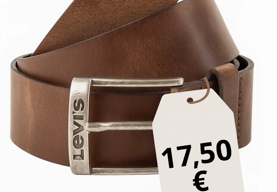 Levi's: Bestseller-Gürtel bei Amazon für 17,50 Euro