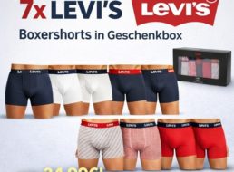 Levi’s: Boxer im 7er-Pack für 34,99 Euro frei Haus