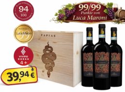 Weinbörse: Top prämierter Primitivo in Holzkiste für 39,94 Euro