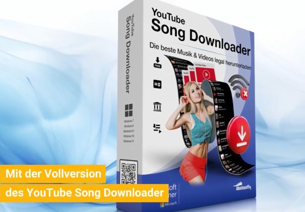 Gratis: YouTube Song Downloader Vollversion zum Nulltarif