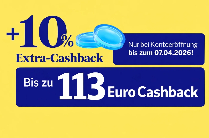BBVA: Jetzt dank Extra-Cashback bis zu 113 Euro verdienen