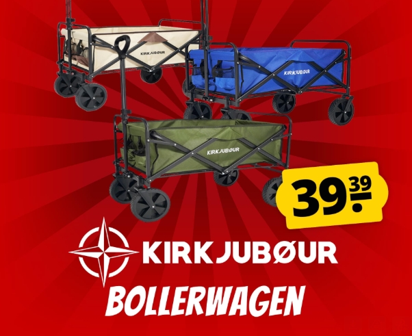 Sportspar: Faltbarer Bollerwagen für 39,39 Euro