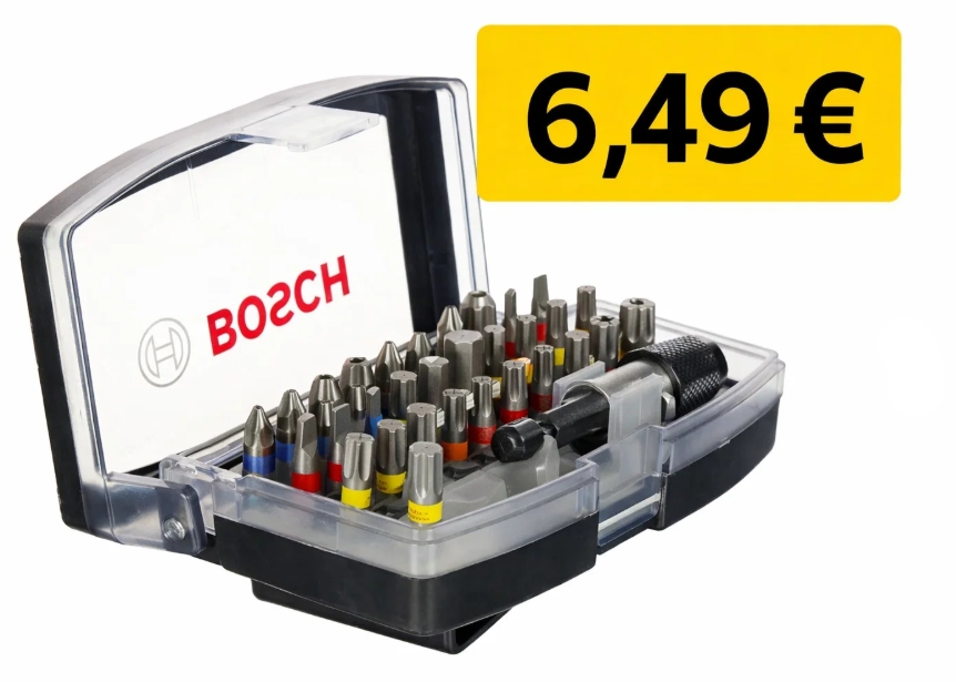 Bosch: Bestseller-Bitsatz für 6,49 Euro