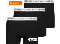 Calvin Klein: Boxer im 3er-Set für 26,95 Euro