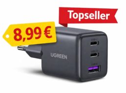 Amazon: Topseller-Charger mit 30 Watt für 8,99 Euro