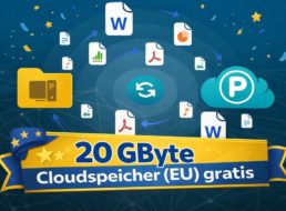 Gratis: 20 GByte Cloudspeicher auf EU-Servern zum Nulltarif