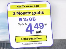 Big Sim: 15 GByte 5G-Daten mit Allnet-Flat ab 3,93 Euro