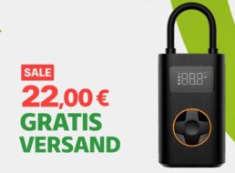 Völkner: Elektrische Luftpumpe „QiCycle N2“ für 22 Euro frei Haus