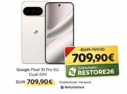 Ebay: Google Pixel 10 Pro „neuwertig“ für 709,90 Euro frei Haus