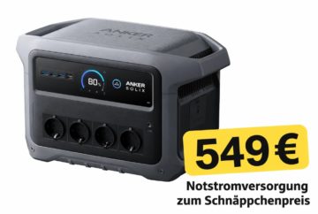 Notstromversorgung: "Anker SOLIX C1000" für 549 Euro frei Haus