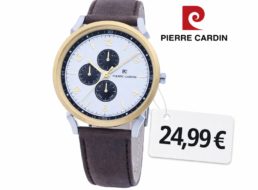 Pierre Cardin: Armband-Uhr mit Multi-Ziffernblatt für 24,99 Euro