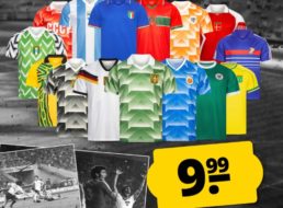 Sportspar: Retrotrikots für 9,99 Euro, Faschingskostüme für 3,99 Euro