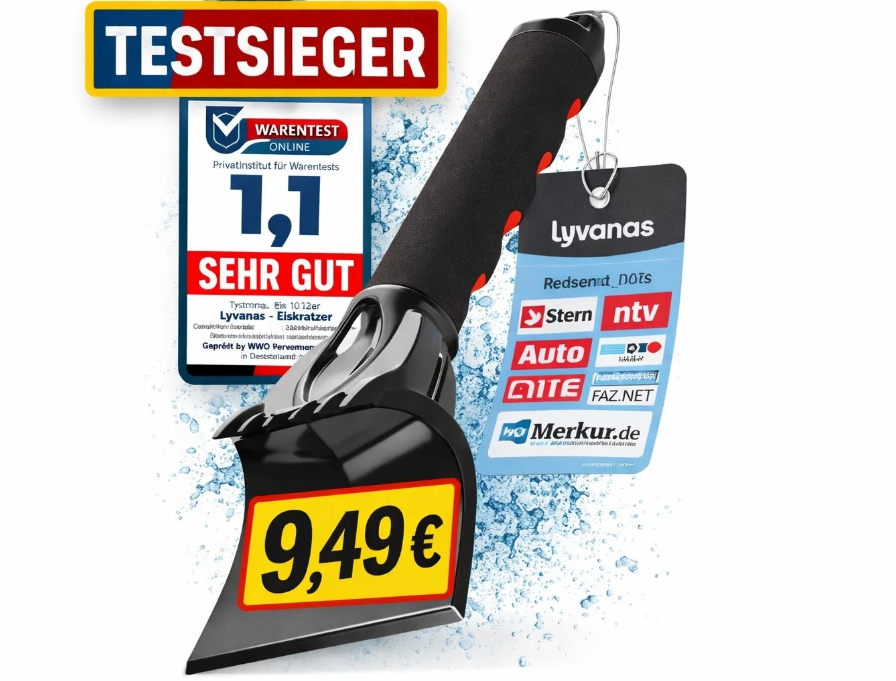 Amazon: Testsieger-Eiskratzer für 9,49 Euro