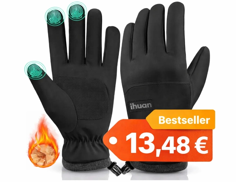 Amazon: Bestseller-Fahrradhandschuhe für 13,48 Euro