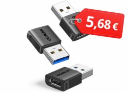 Amazon: Dreierpack USB-C-Adapter für 5,68 Euro