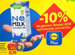 Lidl Plus: 10 Prozent Rabatt auf Vemondo bis Ende Januar
