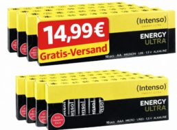 Ebay: 80er-Mixpack-Batterien AA & AAA für 14,99 Euro