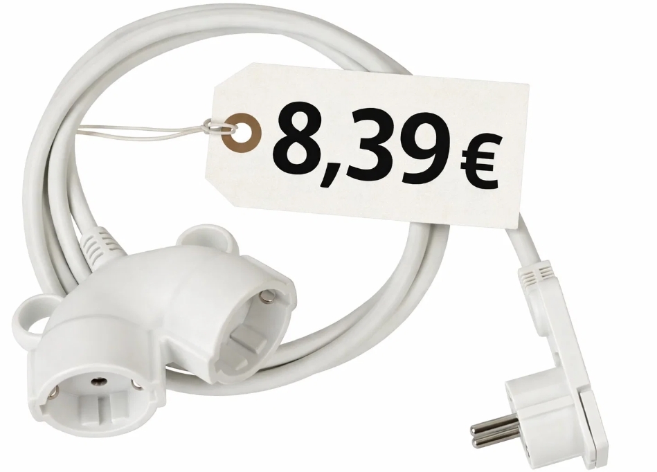 Amazon: Brennenstuhl-Kabel mit Flachstecker für 8,39 Euro