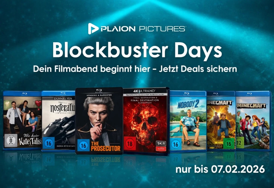 Amazon: "Blockbuster Days" mit reduzierten Filmen bis Samstag