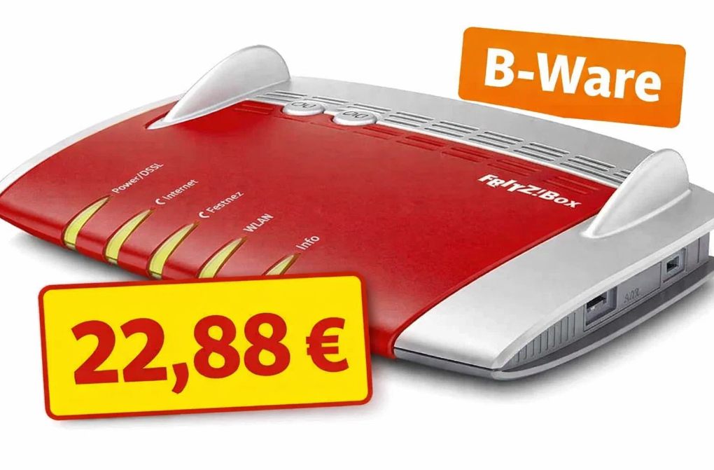 Ebay: AVM Fritzbox 7490 als B-Ware für 22,88 Euro