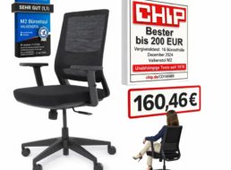 Amazon: Bürostuhl Valkenstol M2 jetzt für 160,46 Euro
