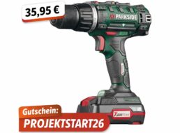 Ebay: Parkside-Akkuschrauber als B-Ware für 35,95 Euro