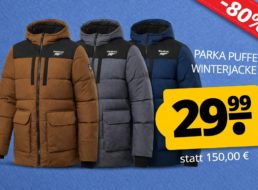 Reebok: Parka für 29,99 Euro via Sportspar