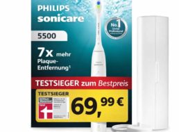 Testsieger: Philips Sonicare 5500 jetzt für 69,99 Euro im Angebot