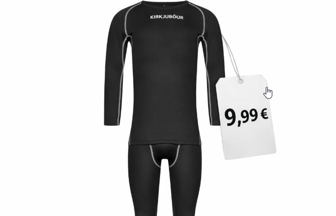 Sportspar: Thermounterwäsche-Set von Kirkjubøur für 9,99 Euro