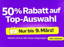 Amazon Haul: 50 Prozent Rabatt auf ausgewählte Artikel