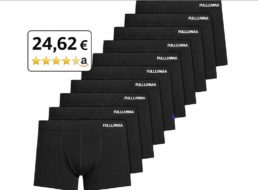 Amazon: Zehnerpack Boxershorts für 24,62 Euro