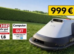 Amazon: Mähroboter eufy E15 ohne Begrenzungskabel für 999 Euro
